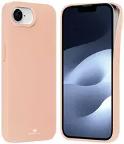 Dėklas Mercury Soft Apple iPhone 16e / 17e rožinės spalvos sand