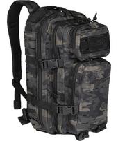 Šturmo kuprinė Dark Camo, lazeriu pjaustyta, maža