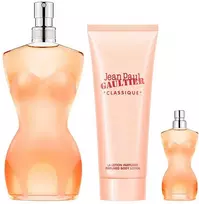 Set Jean Paul Gaultier: Classique, Eau De Toilette, For Women, 100 ml + Classique, Eau De Toilette, For Women, 6 ml + Classique,