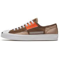 Converse Jack Purcell daugiasluoksniai patogūs žemi drobės batai unisex chaki oranžiniai 35.5 brown