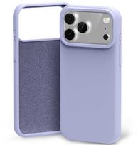 Dėklas Mercury Silicone skirtas Apple iPhone 17 Pro Max levandų spalvos
