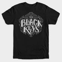 The Black Keys Reverse White Dan Auerbach Broliai Tighten Up Lonely Boy Marškinėliai Unisex Marškinėliai L