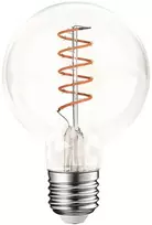 LED lemputė BESK G80 4W E27 Šiltai balta