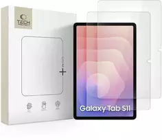 Tech-Protect Glass Fit+ 2-pack apsauginis stiklas skirta Samsung Galaxy Tab S11 11.0 – transparent