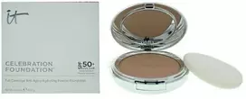 „It Cosmetics Celebration“ kompaktiškas makiažo pagrindas, sodrus SPF50+, 9 g