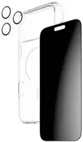 „Panzer Glass CARE by PanzerGlass Flagship Privacy 3in1“ dėklas + privatumo stiklas + lęšis, skirtas „iPhone 17 Pro Max“.
