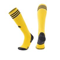Football Socks Men'S Medium Tube, Non-Slip Training Socks, Towel Bottom Over Knee Thickened Professional Game Sports Socks m children