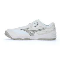 Mizuno WAVE MEDAL 8 Cushioning Slip Resistant Abrasion Resistant Low top Table Tennis Shoes Unisex White Silver 81GA269201 36