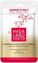 „Hada Labo Tokyo Premium“ hialurono rūgšties švytėjimą suteikianti ir stresą mažinanti veido kaukė, 23 ml