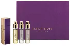 Rinkinys „Electimuss“: „Nero Collection“ – „Juodas Caviar Parfum Unisex“, 10 ml + „Nero Collection“ – „Capua Parfum Unisex“, 10 ml + „Nero Collection“ – „Mercurial Cashmere Parfum Unisex“, 10 ml