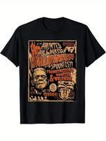 Vintage Punk Rock Monster Mummy Horror Movie Fan Halloween T-Shirt weight 220g. Unisex T-Shirt L