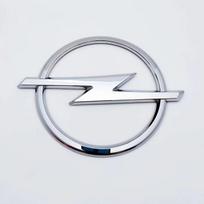145mm 3D ABS Black/Silver Car Front Grille Hood Bonnet Emblem Rear Trunk Badge Logo Sticker For Opel Astra Insignia Corsa Zafira 145mm X 115mm&1pcs Opel Badge