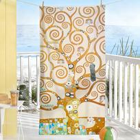The Kiss Gustav Klimt Painting Towel Soft Pool Gift For Travel Gym Shower Camping Quick Dry Sports Large Beach Towel W30*H60(CM)