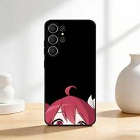 1PC K-Kasane T-Teto Phone Case For Samsung S26,S25,24,23,22,30,21,10,9,Ultra,Plus,Lite,FE Soft Black Case Samsung S20ULTRA5G