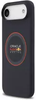 Red Bull Raudona Bull Raudona Bull Silicone Raudona Ring MagSafe dėklas skirtas Apple iPhone Air mėlynos spalvos