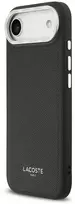 Lacoste PU Leather Champs Elysees MagSafe dėklas skirtas Apple iPhone Air juodos spalvos