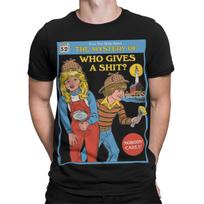 Who Gives a Sh*t Bold 90s Statement T Shirt #SR#T433 XL