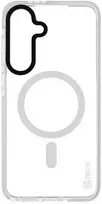 OBAL:ME MagNetix Bumper dėklas skirtas Samsung Galaxy S25 FE baltos spalvos