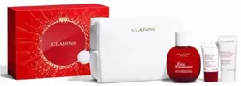 Clarins Eau De Soin Eau Dynamisante, 100 ml Set 4 Pieces