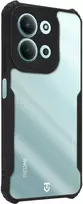 Tactical Quantum Stealth dėklas skirtas Xiaomi Redmi 15C 4G/5G Clear/Juodas