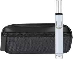 Rinkinys Paco Rabanne: Invictus Eau De Toilette For Men, 10 ml *Miniatiūrinis + Invictus kelioninis maišelis Juodas