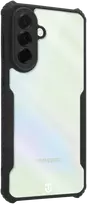 Tactical Quantum Stealth dėklas skirtas Samsung Galaxy A37 skaidrus/juodos spalvos