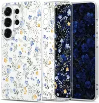 Tech Protect „TechProtect FlexAir“ dėklas „Samsung Galaxy S26 Ultra“, pavasarinės gėlės