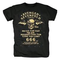 Harajuku Metalcore Avenged Sevenfold Rock T Shirt Hip Hop Streetwear T Shirt Heavy Metal Fashion Casual Plus Size T Shirt Women S