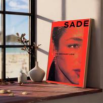 Famous Singer Sade Vintage Series Good Quality Prints and Posters Waterproof Paper Sticker Coffee House Bar Posters Stickers 10x15cm No Frame