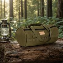 Zipper Closure Tent Peg Storage Bag Portable Canvas Carry Bag Tent Stake Pouch  Camping Gear