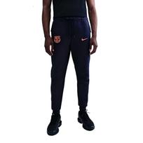 Nike FC Soccer Bottoms Men's Midnight Blue/Bright Mango Moderate Cuffed Pants HQ1901-410 L