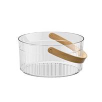 Easy To Clean Plastic Ice Bucket Large Capacity Portable Storage Basket Hand-held Drinks Cooling Container Party