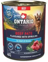Ontario Adult Jautienos paštetas su Spirulina 800g