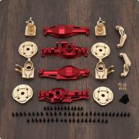 Axle Housing Kit Low Center of Mass Distribution RC Car Parts with Brass