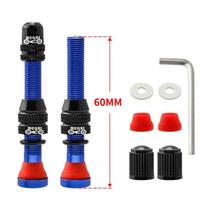 1 Set with Wrench Tubeless Tire Valves 40mm/60mm Schrader Valve Kits  Bicycle Tires 60mm