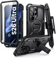 Dėklas SupCase IBLSN ArmorBox Clip Mag MagSafe Samsung Galaxy S26 Ultra juodos spalvos