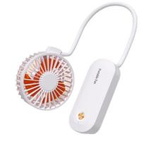 Multi-Functional Portable USB Rechargeable Mini Fan, Neck Hanging / Handheld / Desktop 3-in-1 Fan for Travel & Gift No Plug Required