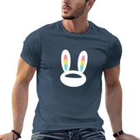 Pogo Space Bunny White Tshirt Festival Party Tee Top S