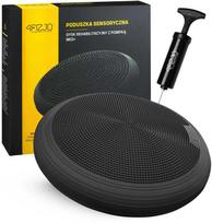 4Fizjo MED+ sensomotorinė pagalvė, 60 cm, juoda