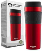 „Mountain Goat TRAVEL“ termo puodelis, 450 ml, raudonas