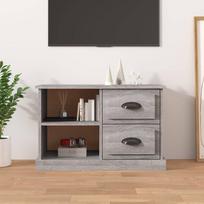 Szafka Pod Tv, Szary Dąb Sonoma, 73X35,5X47,5
