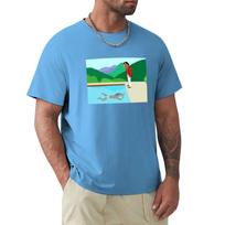 Minimal Horseman T-Shirt anime t shirts shirts graphic tees graphic t shirts mens designer t shirt S