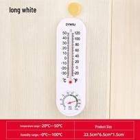 High-Precision Indoor Wall-Mounted Thermometer & Hygrometer for Baby Room & Refrigerator