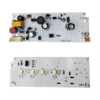 3 vnt. Šaldytuvo LED šviesos draiverio plokštės rinkinys W10515058+W10515057 Whirlpool Kenmore šaldytuvui LED šviesos plokštė CHINA gray