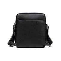 Genuine Leather Men's Large Capacity Men's Shoulder Bun Top Layer Cowhide Crossbody Bag juoda