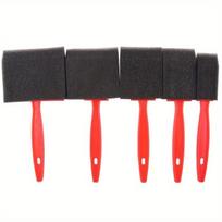 5 vnt./rinkinys Putų dažymo teptukas Kempinė Aliejinis beicas Poliuretanas Amatai Menas Amatai Dažymo teptukų rinkinys Vaikų tapybos kempinė Putų teptukai 10pcs/2set