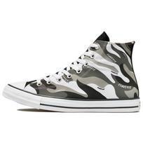 Converse Chuck Taylor All Star Patogūs Madingi Aukštakulniai Drobės Batai Unisex Sportbačiai Juodi Balti Pilki 171453F 35 gray