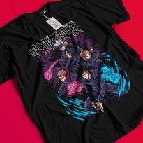 Gojo Satoru T-Shirt Sukuna Shirt Jujutsu Kaisen Tshirt JJK Megumi Nobara Itadori BB595 2XL