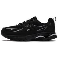 Under Armour Apparition Kvėpuojantys žemi bėgimo bateliai Unisex Juodi sportbačiai 6005280-001 43