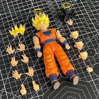 Sandėlyje Demoniacal Fit Dragon Ball Super Saiyan Goku Veiksmo figūrėlė 3.0 Kūnas Kovotojas Amžinai Dbz Kariūnas Iš Kito Kranto